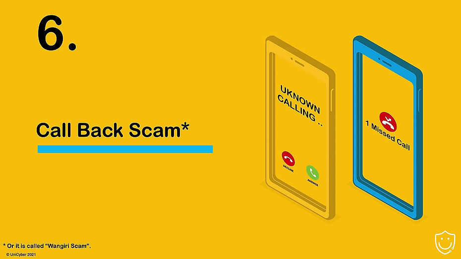 06. Call Back Scam